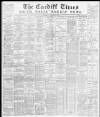 Cardiff Times Saturday 22 November 1884 Page 1