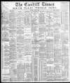 Cardiff Times Saturday 10 July 1886 Page 1