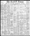 Cardiff Times Saturday 25 September 1886 Page 1