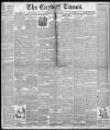 Cardiff Times Saturday 12 October 1889 Page 1