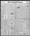 Cardiff Times Saturday 02 February 1895 Page 1