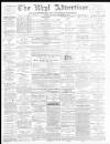Rhyl Record and Advertiser Saturday 04 November 1882 Page 1