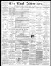 Rhyl Record and Advertiser Saturday 27 January 1883 Page 1