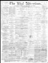 Rhyl Record and Advertiser Saturday 28 July 1883 Page 1