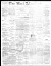 Rhyl Record and Advertiser Saturday 08 December 1883 Page 1
