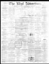 Rhyl Record and Advertiser Saturday 23 February 1884 Page 1