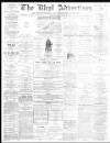 Rhyl Record and Advertiser Saturday 28 June 1884 Page 1