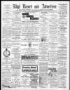Rhyl Record and Advertiser Saturday 14 September 1889 Page 1