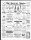 Rhyl Record and Advertiser Saturday 23 May 1896 Page 1