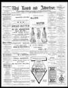 Rhyl Record and Advertiser Saturday 13 January 1900 Page 1