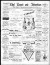 Rhyl Record and Advertiser Saturday 25 August 1900 Page 1