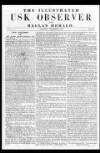 Usk Observer Saturday 15 September 1855 Page 1