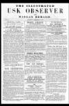 Usk Observer Saturday 08 December 1855 Page 1