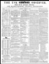 Usk Observer Saturday 15 March 1856 Page 1