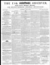 Usk Observer Saturday 19 July 1856 Page 1