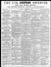 Usk Observer Saturday 27 September 1856 Page 1