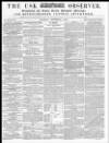 Usk Observer Saturday 05 September 1857 Page 1
