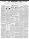 Usk Observer Saturday 27 March 1858 Page 1