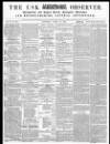 Usk Observer Saturday 14 April 1860 Page 1