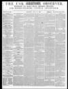 Usk Observer Saturday 21 July 1860 Page 1