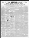Usk Observer Saturday 27 October 1860 Page 1