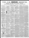Usk Observer Saturday 01 December 1860 Page 1