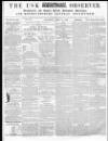 Usk Observer Saturday 13 April 1861 Page 1