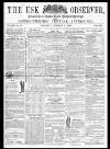 Usk Observer Saturday 04 October 1862 Page 1