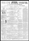 Usk Observer Saturday 03 September 1864 Page 1