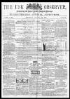 Usk Observer Saturday 28 January 1865 Page 1