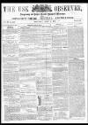 Usk Observer Saturday 08 July 1865 Page 1