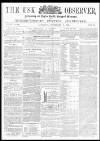 Usk Observer Saturday 02 September 1865 Page 1