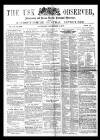Usk Observer Saturday 03 November 1866 Page 1