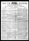 Usk Observer Saturday 24 November 1866 Page 1