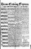 Express and Echo Thursday 12 September 1878 Page 1