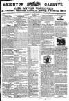 Brighton Gazette Thursday 04 August 1825 Page 1