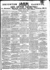 Brighton Gazette Thursday 24 July 1828 Page 1