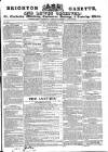 Brighton Gazette Thursday 30 October 1828 Page 1
