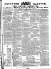 Brighton Gazette Thursday 04 December 1828 Page 1