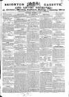 Brighton Gazette Thursday 15 October 1829 Page 1