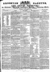 Brighton Gazette Thursday 10 December 1829 Page 1