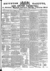 Brighton Gazette Thursday 25 March 1830 Page 1