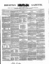 Brighton Gazette Thursday 20 August 1846 Page 1