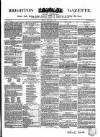 Brighton Gazette Thursday 20 September 1849 Page 1