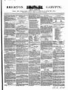 Brighton Gazette Thursday 18 October 1849 Page 1