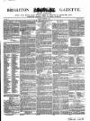 Brighton Gazette Thursday 08 November 1849 Page 1