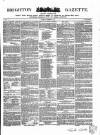 Brighton Gazette Thursday 22 November 1849 Page 1