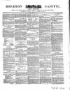 Brighton Gazette Thursday 10 October 1850 Page 1