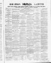 Brighton Gazette Thursday 08 January 1863 Page 1