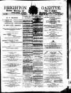 Brighton Gazette Saturday 10 January 1874 Page 1